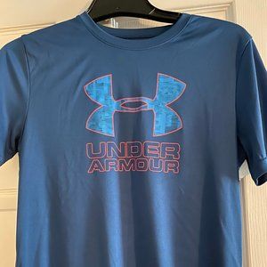 Under Armour Boys X-Large Shirt, Blue